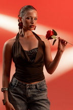 The Midnight Bloom Top