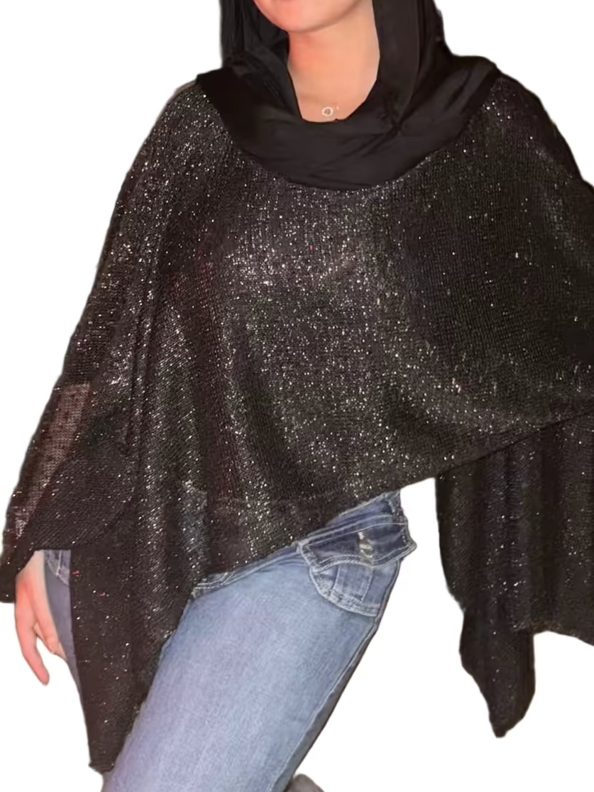 Starry poncho