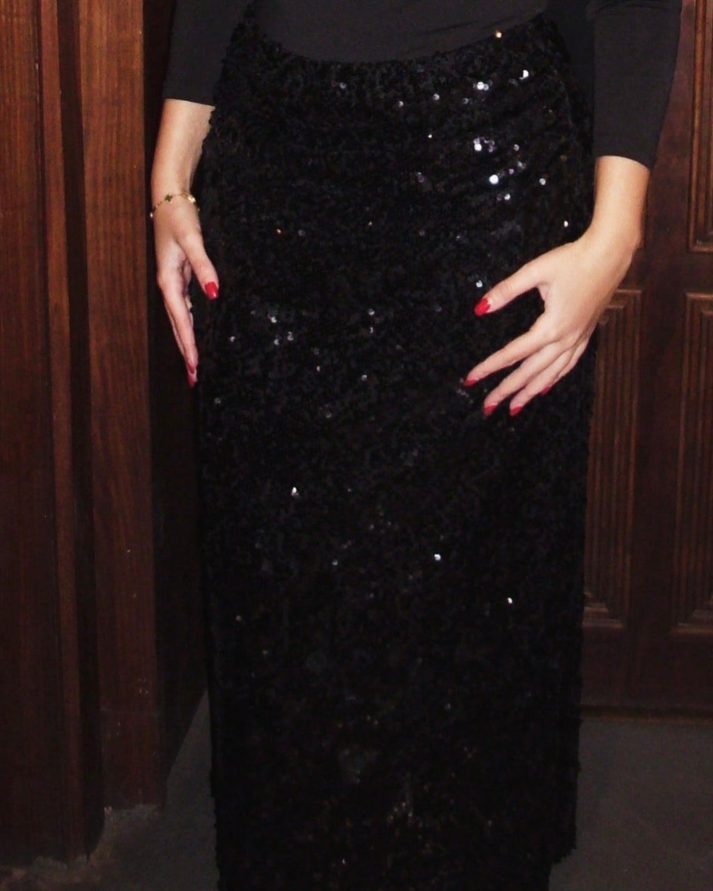 Sequin Skirt