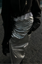 Maxi mirror skirt