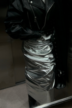 Maxi mirror skirt