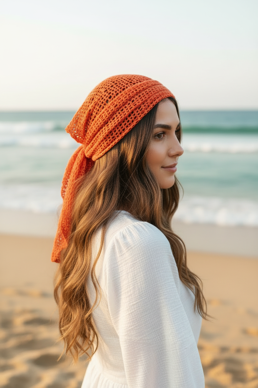 M-D beach scarf