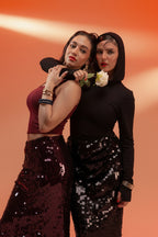 Sequin Skirt
